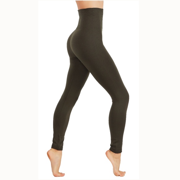 Yelete Pants - Fleece leggings with highwaist AMG 538